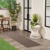 Nourison Tulum Basketweave Solid Indoor/Outdoor Rug - 2 of 4
