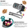 PetAmi Dog Treat Pouch, Large Pet Training Bag Pocket for Kibbles Toys, Trainer Essentials Supply Holder Waste Dispenser, 3 Ways to Wear - 2 of 4