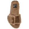 Journee Collection Women's Faux Fur Shadow Slipper - 4 of 4