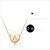14K Gold-Plated Mini Letter Heart-Shaped Necklace - Handmade Exquisite Collarbone Chain, Women's Niche Light Luxury Jewelry - 4 of 4