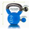 ProsourceFit Vinyl Coated Iron Kettlebell, Each - 2 of 4