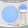 Unique Bargains Round Heat Resistant Silicone Trivet Mat with Hang Hole 2 Pcs - 2 of 4