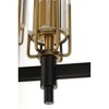 Maxim Lighting Flambeau 3 - Light Pendant in  Black/Antique Brass - 2 of 4