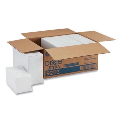 Dixie 1/6-Fold Linen Replacement Towels, 13 x 17, White, 200/Box, 4 Boxes/Carton - image 1 of 4