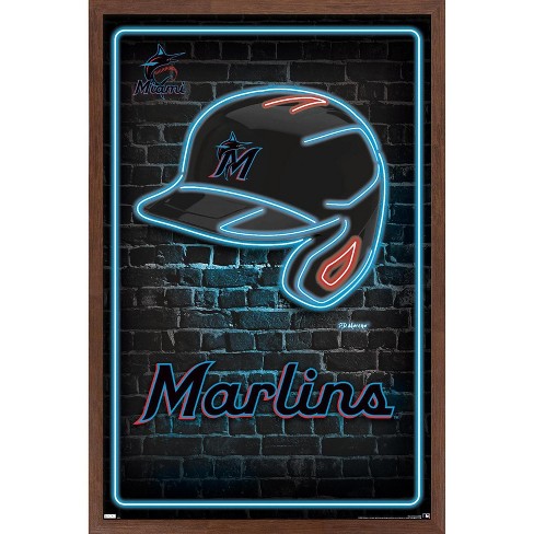 Evergreen Ultra-Thin Edgelight LED Wall Decor, Helmet, Miami Dolphins- 19.5  x 15 Inches Made In USA