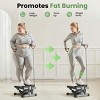 SEVOBAL Home Gyms Mini Stepper with Resistance Bands Adjustable Intensity Full Body Workout for Fitness - 2 of 4