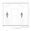 Livex Lighting Amwell 3 - Light Post Light in  Black - 2 of 2