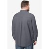 Boulder Creek by KingSize Men's Big & Tall Long Sleeve Denim And Twill Shirt - 3 of 4