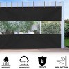 Covers&All Outdoor Clear Panel Curtain, Outdoor Curtains for Patio, Waterproof & Weather Resistant Tarp - 2 of 4