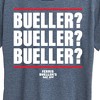 Women's - Ferris Bueller's Day Off - Bueller Bueller Bueller Short Sleeve Graphic T-Shirt - 2 of 4