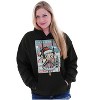 Betty Boop Be Home For Christmas Hoodie Sweatshirt Women Brisco Brands - 3 of 4