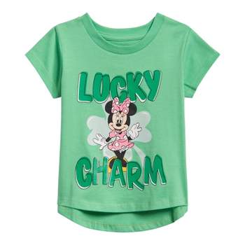 Disney Minnie Mouse Valentines Day St. Patrick's July 4th Halloween Christmas Baby Girls T-Shirt Infant