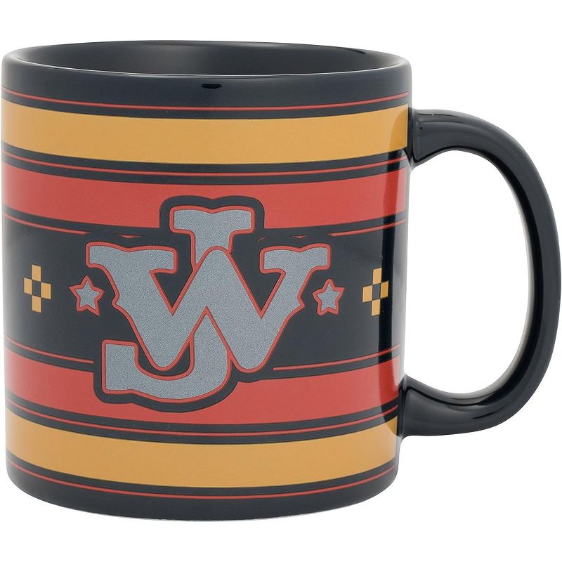 John Wayne 20 oz. Ceramic Coffee Mug Beverage Cup Multicoloured, 3 of 4