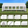 Outdoor Heavy Duty Party Tent, Heavy Duty Outdoor Wedding Tent with Large Roof - 4 of 4