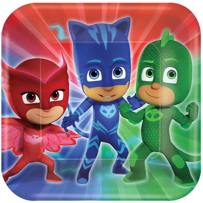 Birthday Express PJ Masks Lunch Plates - 32 Pack