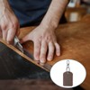 Unique Bargains Genuine Leather Key Rings Holder for Office Keys 2 Pcs - 4 of 4