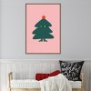 Amanti Art Christmas Tree by Maren Gross Canvas Wall Art Print Framed 23-in. W x 33-in. H. - 4 of 4