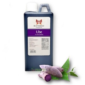 Butterfly Ube Purple Yam Flavoring Extract 1 Liter (34 Fl. Oz.) - 1 of 4