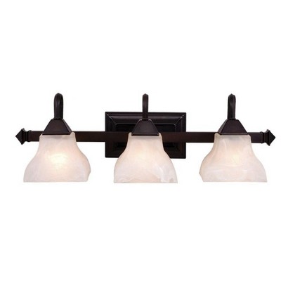 Vaxcel Cardiff 3 - Light Vanity in  Oil Burnished Bronze