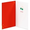 Romantic Christmas Card 'You Are My Comfort Cozy Fireplace' Includes Envelope - 2 of 4