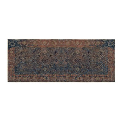 Patina Vie Machine Washable Distressed Boho Area Rug