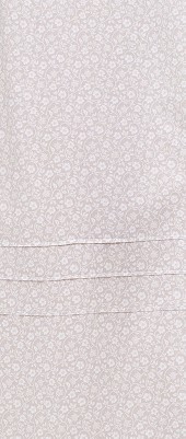 white floral on gray