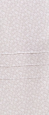 white floral on gray