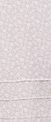 white floral on gray