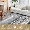 Rugs Washable Non-Slip - Vintage Geometric Area Rug ,Bedroom, Low Pile Stain Resistant Large Carpet, Boho Chic Home Decor - 3 of 4