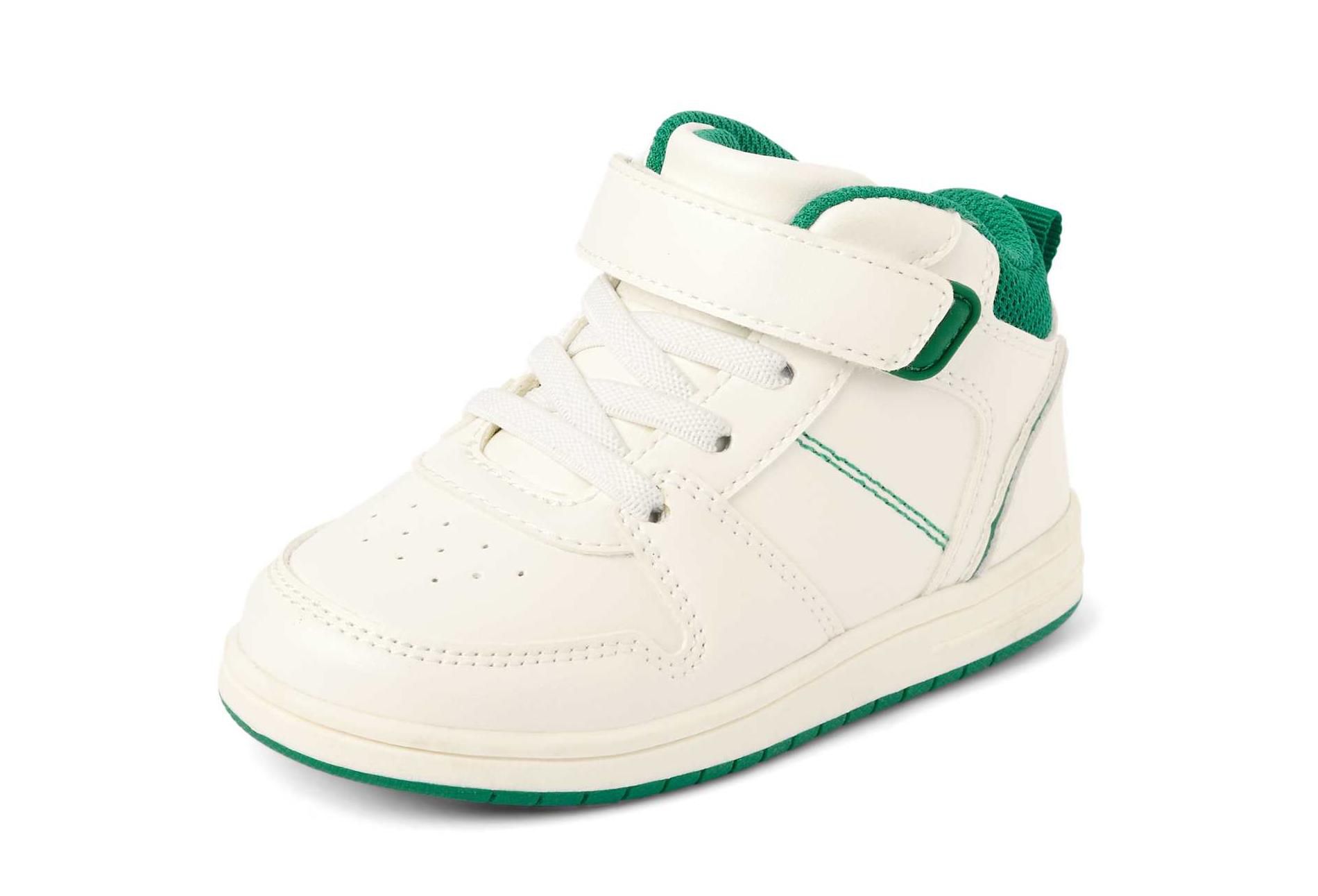 The Children's Place Toddler Contrast Cuff Mid Top Sneakers