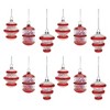 Melrose Tinsel Glass Ornament (Set of 12) - 2 of 4