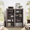 Set of 2 Hopkins Modern 4 Shelf Storage Closets - Manhattan Comfort - 3 of 4