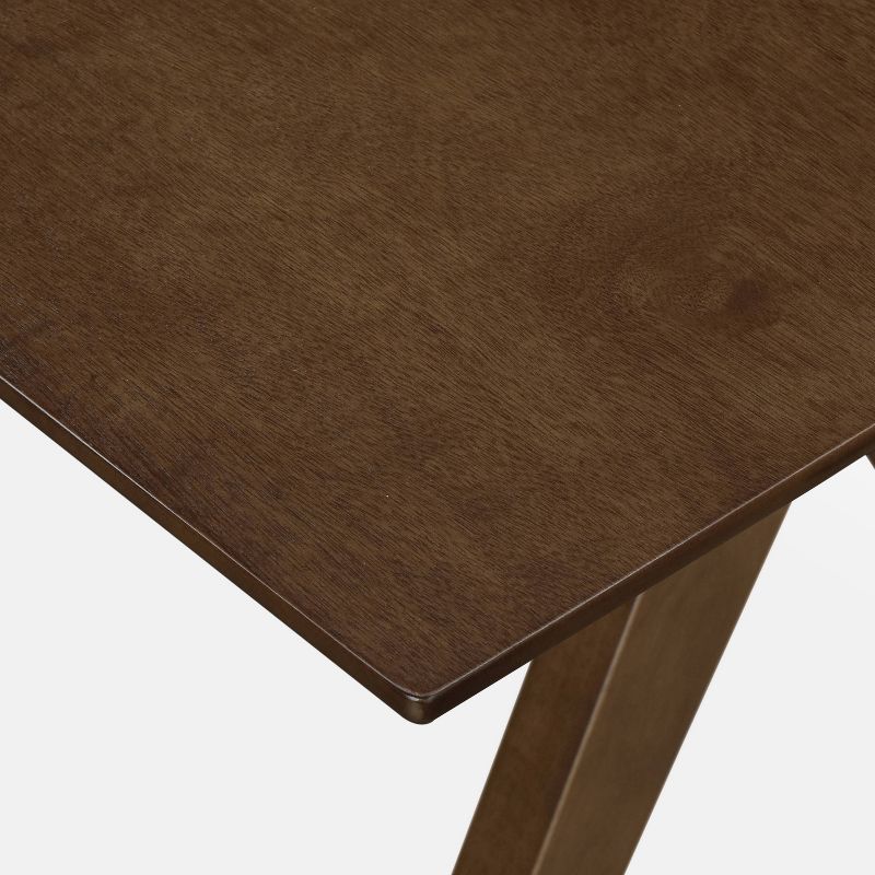 Lukas Wood Dining Table Brown - Adore Decor, 5 of 8