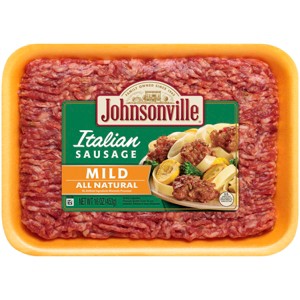 Johnsonville Mild Italian Ground Sausage - 16oz - 1 of 4
