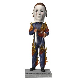 NECA Halloween 2 - Head Knocker - Michael Myers (Fire) - 8