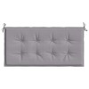 vidaXL Garden Bench Cushion Gray 47.2"x19.7"x1.2" Oxford Fabric - 4 of 4
