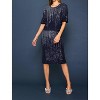 Women's Ombre Sequin Pencil Skirt - SKIES ARE BLUE - 4 of 4