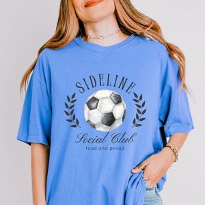 Simply Sage Market Sideline Social Club Garment Dyed Tee - 1 of 4