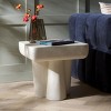 Leeza Accent Table - ACC2813A - White - Safavieh - 2 of 4