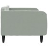 vidaXL Day Bed Light Gray 39.4 in.x74.8 in. Twin Velvet - 4 of 4