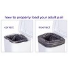 Ubbi Adult Diaper Pail - White - 2 of 4