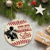 Baseball Christmas Ornaments 2025 - Cool Baseball Gifts for Boys, Kids - Sports Christmas Ornaments - 4 of 4
