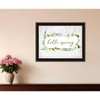HomeRoots Hello Spring Black Framed Print Wall Art - 2 of 3