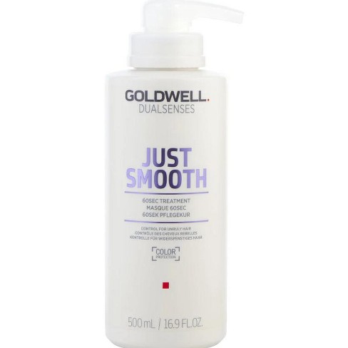 Goldwell Dualsenses Just Smooth Taming 60sec Treatment, (16.9 oz) – Instant Frizz Control & Silky Smooth Hair - image 1 of 2