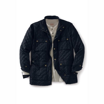 Boulder Creek by KingSize Quilted Jacket - XL, Black — фото 3