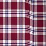 rich burgundy check