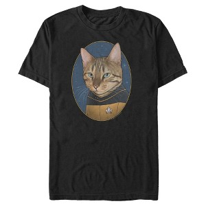 Men's Star Trek: The Next Generation Lieutenant Natasha Yar Cat T-Shirt - 1 of 4