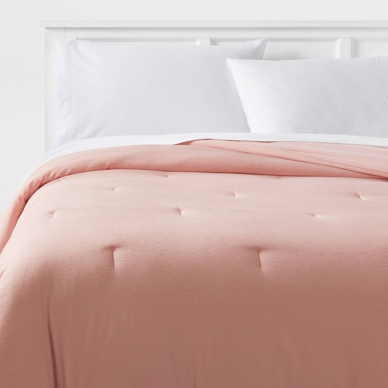 Microfiber Micro Texture Comforter - Room Essentials™, 1 of 8
