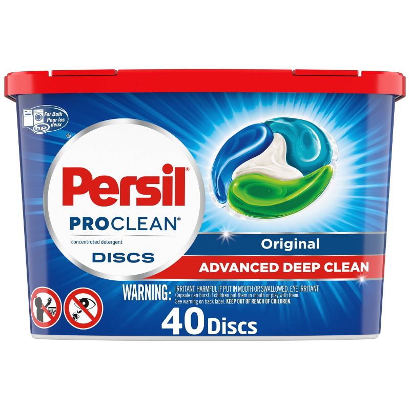 Persil Discs Laundry Detergent Pacs Original - 40ct/35.2oz, 1 of 11