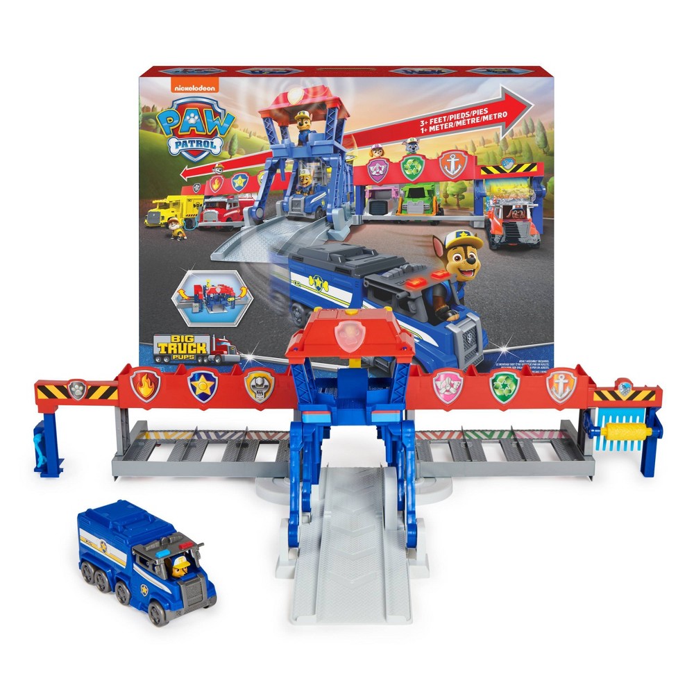 Photos - Doll Accessories PAW Patrol Big Truck Pups Truck Stop HQ Transforming Playset